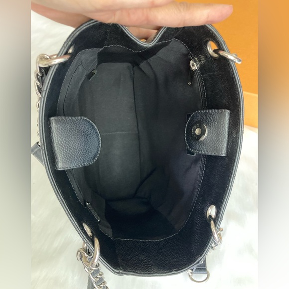 Auth Chanel Caviar Petite Shopper Tote Bag - Picture 11 of 17